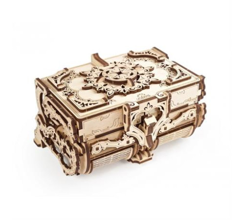Дерев'яний механічний 3D конструктор Ugears Антикварна шкатулка (70089) Дерев'яний механічний 3D конструктор Ugears Антикварна шкатулка (70089)