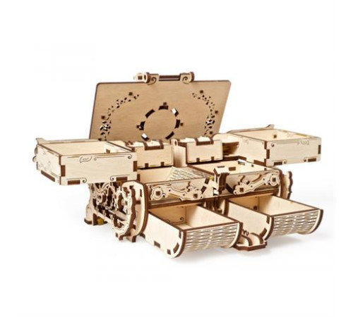 Дерев'яний механічний 3D конструктор Ugears Антикварна шкатулка (70089) Дерев'яний механічний 3D конструктор Ugears Антикварна шкатулка (70089)