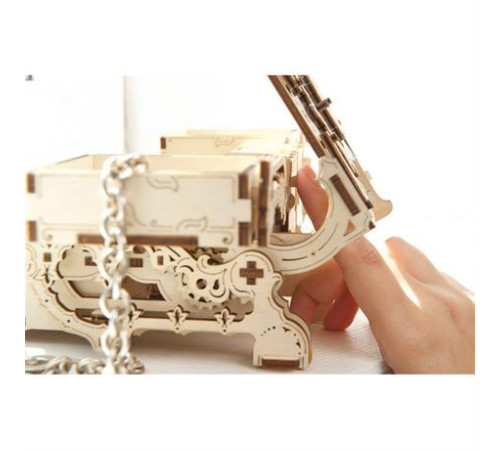 Дерев'яний механічний 3D конструктор Ugears Антикварна шкатулка (70089) Дерев'яний механічний 3D конструктор Ugears Антикварна шкатулка (70089)