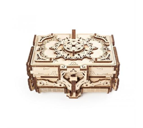 Дерев'яний механічний 3D конструктор Ugears Антикварна шкатулка (70089) Дерев'яний механічний 3D конструктор Ugears Антикварна шкатулка (70089)