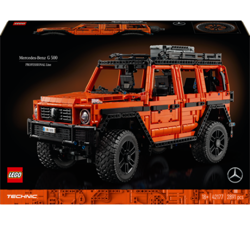 Конструктор LEGO Technic Mercedes-Benz G 500 Professional Line 2891 деталей (42177)