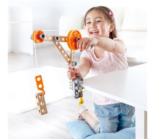 Конструктор Hape Junior Inventor 3 експерименти 37 ел. (E3030) Конструктор Hape Junior Inventor 3 експерименти 37 ел. (E3030)