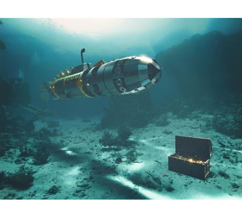 Колекційна модель-конструктор Metal Time Elusive Nautilus Підводний човен механічний (MT045) Колекційна модель-конструктор Metal Time Elusive Nautilus Підводний човен механічний (MT045)