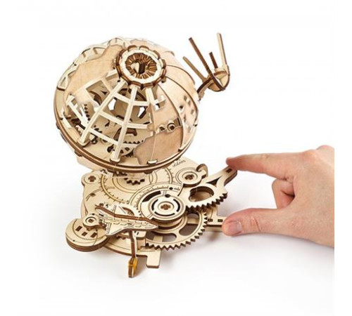 Дерев'яний механічний 3D конструктор Ugears Глобус (70128) Дерев'яний механічний 3D конструктор Ugears Глобус (70128)
