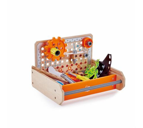 Конструктор Hape Junior Inventor Інструменти для експериментів 32 ел. (E3029) Конструктор Hape Junior Inventor Інструменти для експериментів 32 ел. (E3029)