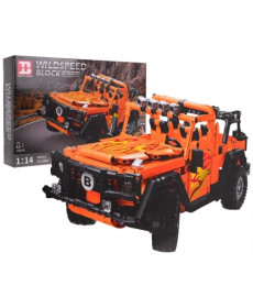 Дитячий конструктор Terrain Car на радіоуправлінні 790 ел. Червоний