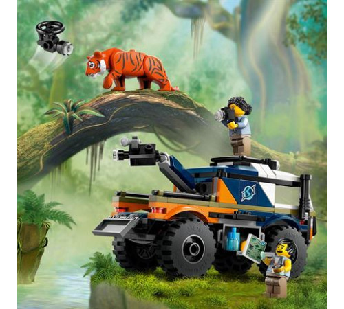 Конструктор LEGO City Позашляховик для дослідження джунглів 314 ел. (60426) Конструктор LEGO City Позашляховик для дослідження джунглів 314 ел. (60426)