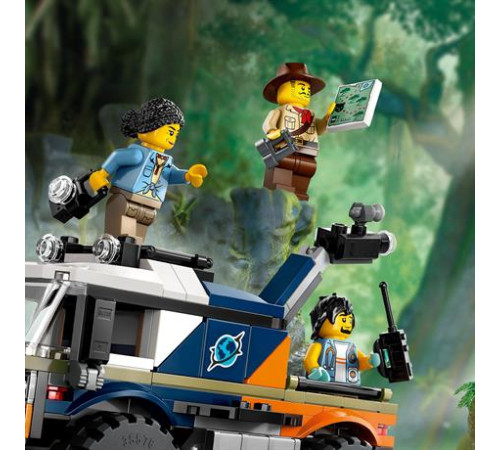 Конструктор LEGO City Позашляховик для дослідження джунглів 314 ел. (60426) Конструктор LEGO City Позашляховик для дослідження джунглів 314 ел. (60426)