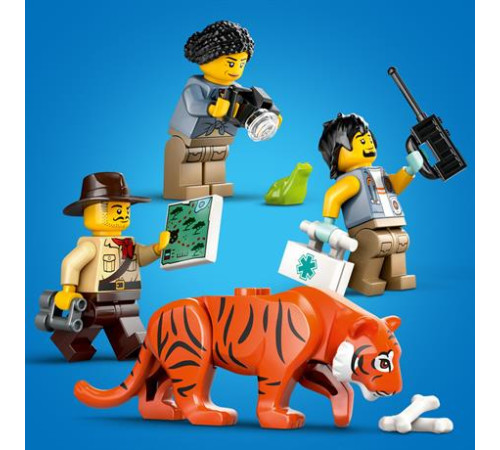 Конструктор LEGO City Позашляховик для дослідження джунглів 314 ел. (60426) Конструктор LEGO City Позашляховик для дослідження джунглів 314 ел. (60426)