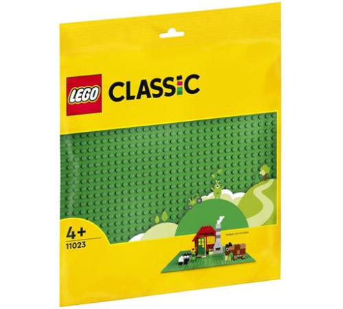 Конструктор LEGO Classic Базова пластина зеленого кольору (11023)