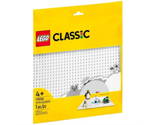 Конструктор LEGO Classic Базова пластина білого кольору (11026)