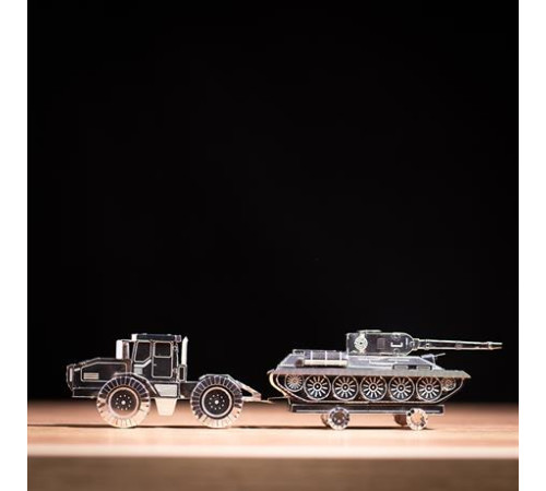 Колекційна модель-конструктор Metal Time Tractor Slobozhanets Трактор ХТЗ (MT074) Колекційна модель-конструктор Metal Time Tractor Slobozhanets Трактор ХТЗ (MT074)
