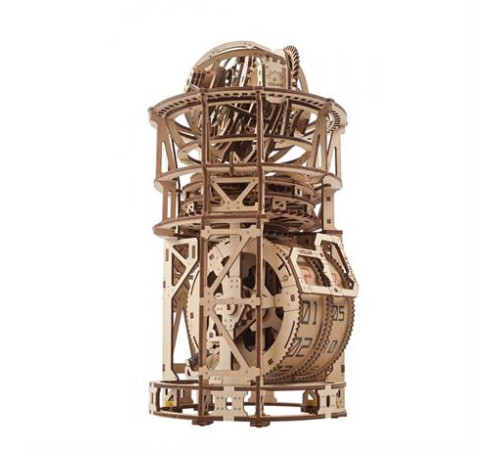 Дерев'яний механічний 3D конструктор Ugears Астрономічний годинник із турбийоном (70162) Дерев'яний механічний 3D конструктор Ugears Астрономічний годинник із турбийоном (70162)