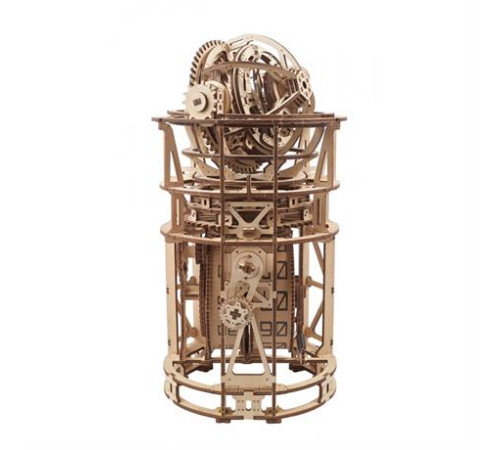 Дерев'яний механічний 3D конструктор Ugears Астрономічний годинник із турбийоном (70162) Дерев'яний механічний 3D конструктор Ugears Астрономічний годинник із турбийоном (70162)