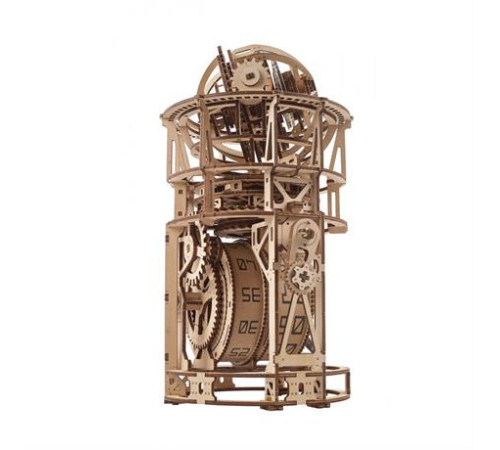 Дерев'яний механічний 3D конструктор Ugears Астрономічний годинник із турбийоном (70162) Дерев'яний механічний 3D конструктор Ugears Астрономічний годинник із турбийоном (70162)