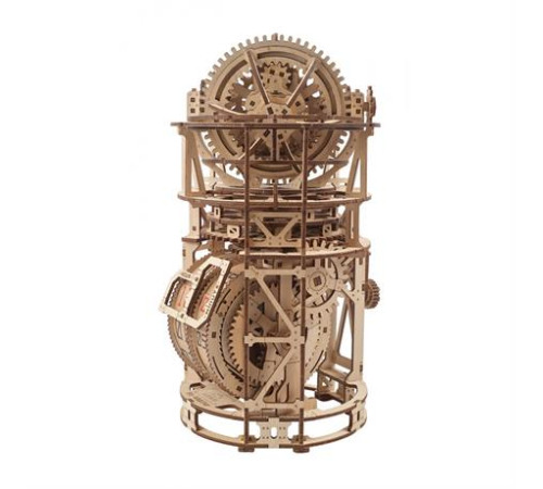 Дерев'яний механічний 3D конструктор Ugears Астрономічний годинник із турбийоном (70162) Дерев'яний механічний 3D конструктор Ugears Астрономічний годинник із турбийоном (70162)