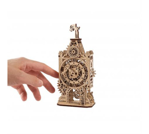 Дерев'яний механічний 3D конструктор Ugears Стара годинникова вежа (70169) Дерев'яний механічний 3D конструктор Ugears Стара годинникова вежа (70169)