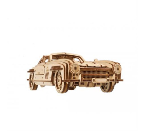 Дерев'яний механічний 3D конструктор Ugears Крилате спорткупе (70205) Дерев'яний механічний 3D конструктор Ugears Крилате спорткупе (70205)