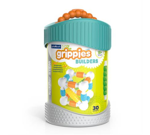 Магнітний конструктор Guidecraft Grippies Builders, 30 ел. (G8312) Магнітний конструктор Guidecraft Grippies Builders, 30 ел. (G8312)