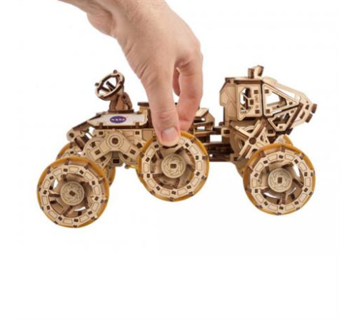 Дерев'яний механічний 3D конструктор Ugears Пілотований марсохід (70206) Дерев'яний механічний 3D конструктор Ugears Пілотований марсохід (70206)