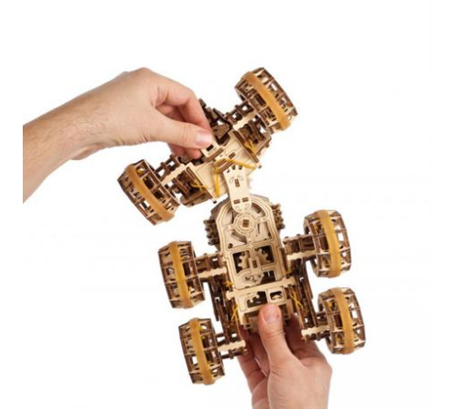 Дерев'яний механічний 3D конструктор Ugears Пілотований марсохід (70206) Дерев'яний механічний 3D конструктор Ugears Пілотований марсохід (70206)