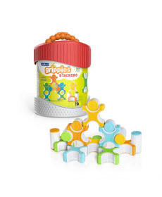 Магнітний конструктор Guidecraft Grippies Stackers, 16 ел. (G8313)