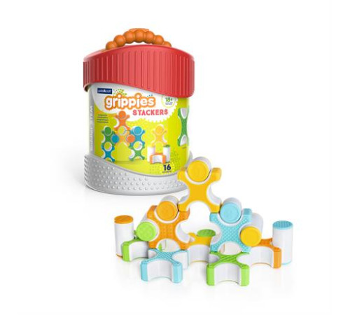Магнітний конструктор Guidecraft Grippies Stackers, 16 ел. (G8313) Магнітний конструктор Guidecraft Grippies Stackers, 16 ел. (G8313)