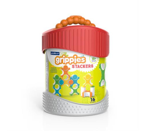 Магнітний конструктор Guidecraft Grippies Stackers, 16 ел. (G8313) Магнітний конструктор Guidecraft Grippies Stackers, 16 ел. (G8313)