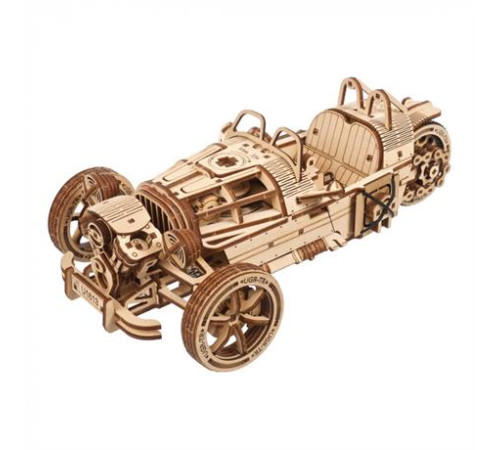 Дерев'яний механічний 3D конструктор Ugears Трицикл UGR-S (70216) Дерев'яний механічний 3D конструктор Ugears Трицикл UGR-S (70216)