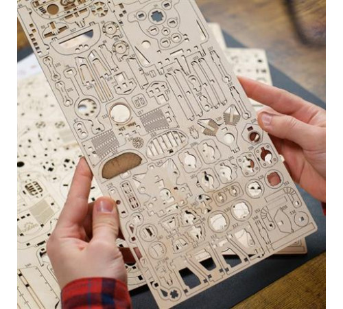 Дерев'яний механічний 3D конструктор Ugears Трицикл UGR-S (70216) Дерев'яний механічний 3D конструктор Ugears Трицикл UGR-S (70216)