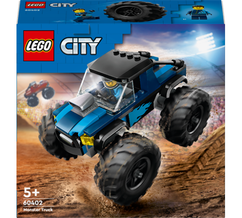 Конструктор LEGO City Синя вантажівка-монстр 148 деталей (60402)