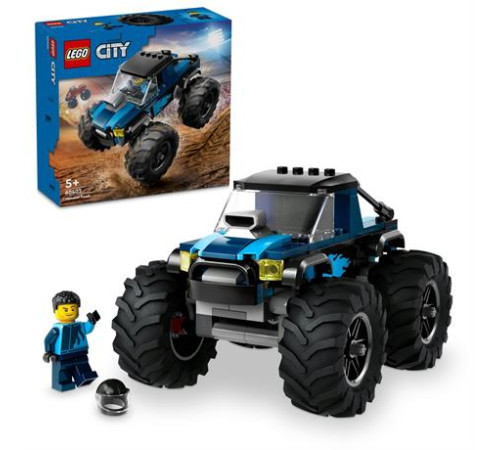 Конструктор LEGO City Синя вантажівка-монстр 148 деталей (60402)