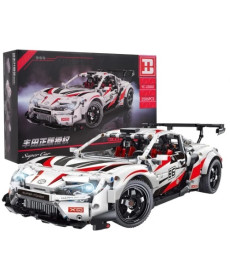 Дитячий конструктор Машинка Super Car GT86 2586 ел. Біла