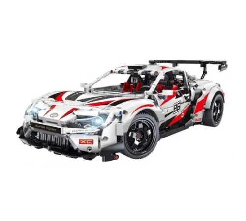Дитячий конструктор Машинка Super Car GT86 2586 ел. Біла Дитячий конструктор Машинка Super Car GT86 2586 ел. Біла