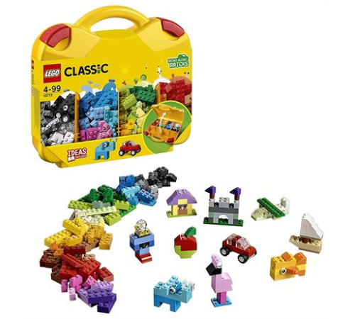 Конструктор LEGO Classic Валізка для творчості 213 деталей (10713)