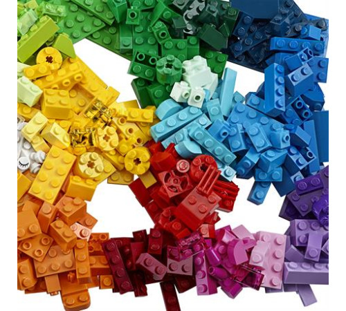 Конструктор LEGO Classic Коробка кубиків для творчості середнього розміру 484 деталі (10696) Конструктор LEGO Classic Коробка кубиків для творчості середнього розміру 484 деталі (10696)