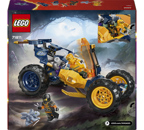 Конструктор LEGO NINJAGO Багі для бездоріжжя ніндзя Арін 267 ел. (71811) Конструктор LEGO NINJAGO Багі для бездоріжжя ніндзя Арін 267 ел. (71811)