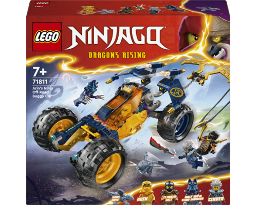 Конструктор LEGO NINJAGO Багі для бездоріжжя ніндзя Арін 267 ел. (71811)