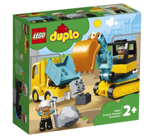 Конструктор LEGO DUPLO Вантажівка та гусеничний екскаватор 20 ел. (10931)