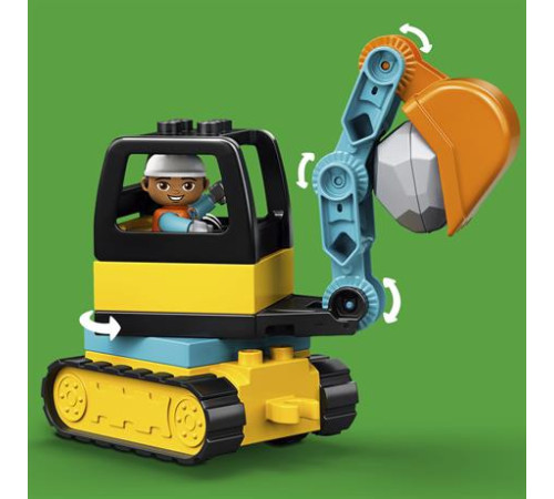 Конструктор LEGO DUPLO Вантажівка та гусеничний екскаватор 20 ел. (10931)
