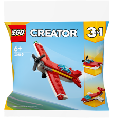 Конструктор LEGO Creator Культовий червоний літак 3 в 1, 51 деталь (30669)