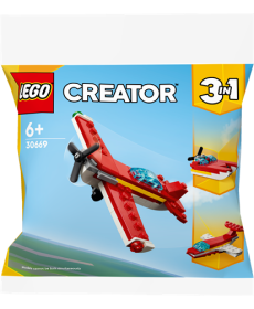 Конструктор LEGO Creator Культовий червоний літак 3 в 1, 51 деталь (30669)