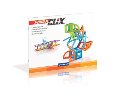 Магнітний конструктор Guidecraft PowerClix Frames, 26 ел. (G9199) Магнітний конструктор Guidecraft PowerClix Frames, 26 ел. (G9199)