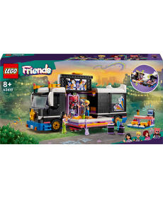 Конструктор LEGO Friends Автобус для музичного туру попзірки 845 ел. (42619)