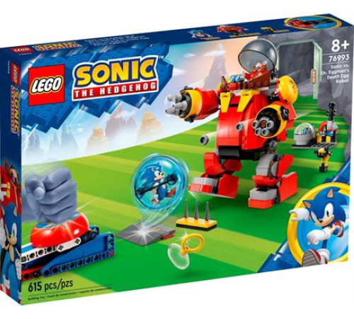 Конструктор LEGO Sonic the Hedgehog Сонік проти смертельного робота-яйця доктора Еґмана 615 ел. (76993)