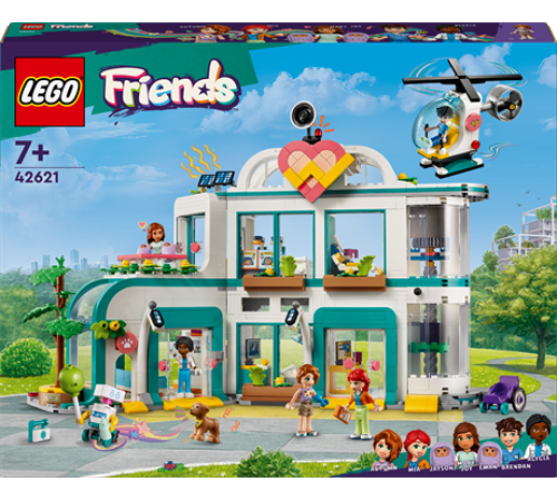 Конструктор LEGO Friends Лікарня в Хартлейк-Сіті 1045 ел. (42621) Конструктор LEGO Friends Лікарня в Хартлейк-Сіті 1045 ел. (42621)