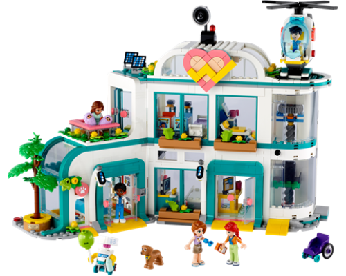 Конструктор LEGO Friends Лікарня в Хартлейк-Сіті 1045 ел. (42621)