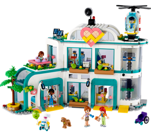 Конструктор LEGO Friends Лікарня в Хартлейк-Сіті 1045 ел. (42621) Конструктор LEGO Friends Лікарня в Хартлейк-Сіті 1045 ел. (42621)