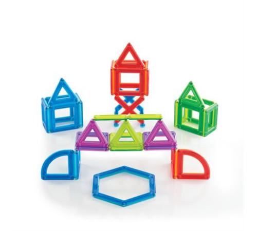Магнітний конструктор Guidecraft PowerClix Frames, 48 ел. (G9200) Магнітний конструктор Guidecraft PowerClix Frames, 48 ел. (G9200)