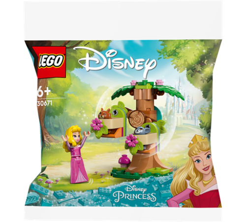 Конструктор LEGO Disney Princess Лісовий ігровий майданчик Аврори 60 деталей (30671)